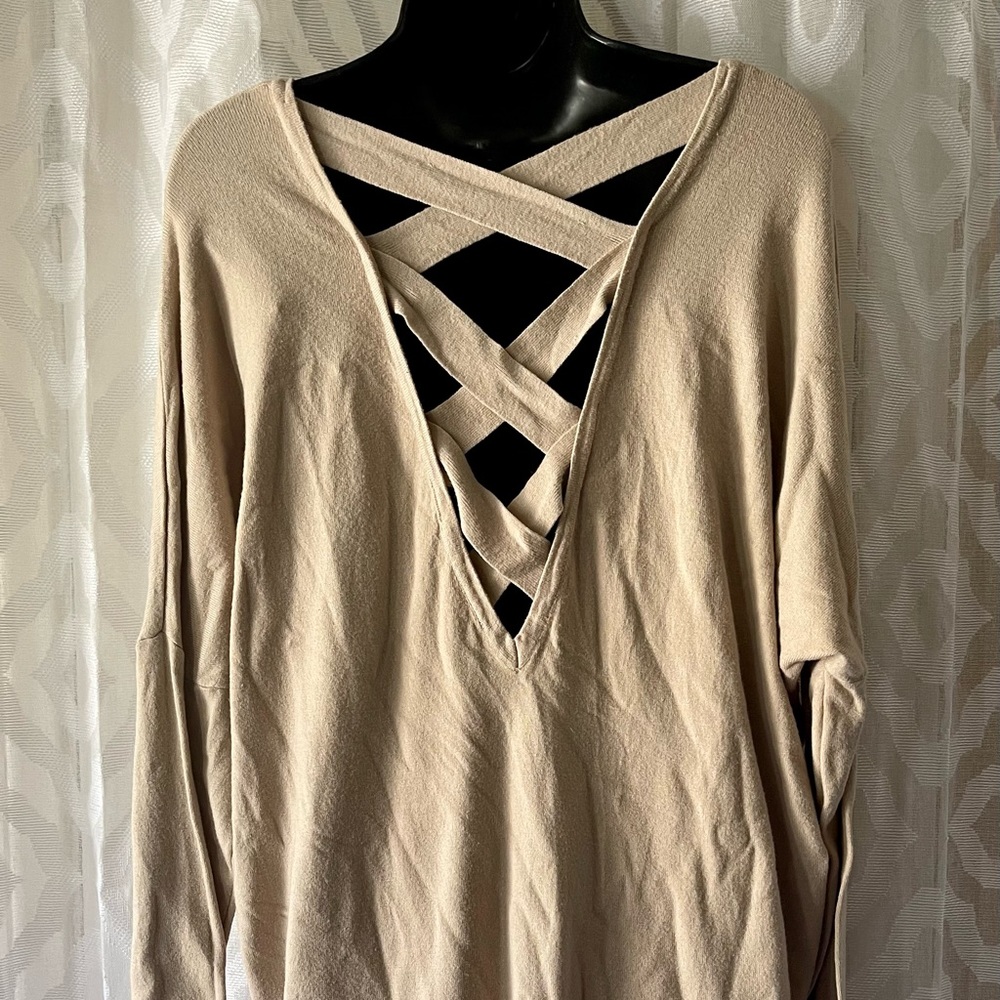 Windsor cross back tunic size Large